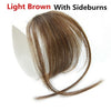 MERISI HAIR 4Color Clip In Hair Bangs Hairpiece Synthetic Fake Bangs Hair Piece Clip In Hair Extensions