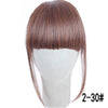 MERISI HAIR 4Color Clip In Hair Bangs Hairpiece Synthetic Fake Bangs Hair Piece Clip In Hair Extensions