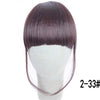 MERISI HAIR 4Color Clip In Hair Bangs Hairpiece Synthetic Fake Bangs Hair Piece Clip In Hair Extensions