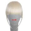 MERISI HAIR 4Color Clip In Hair Bangs Hairpiece Synthetic Fake Bangs Hair Piece Clip In Hair Extensions