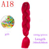 MERISIHAIR 24 inch Jumbo Braids Long Ombre Jumbo Synthetic Braiding Hair Crochet Blonde Pink Blue Grey Hair Extensions African