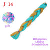 MERISIHAIR 24 inch Jumbo Braids Long Ombre Jumbo Synthetic Braiding Hair Crochet Blonde Pink Blue Grey Hair Extensions African