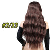 SHANGKE 26" Long Mix Purple Womens Wigs with Bangs Heat Resistant Synthetic Kinky Curly Wigs for Women African American